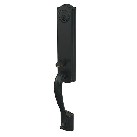 Schlage FCT92CAM716 Schlage Custom Series dummy handleset in satin stainless, additional view