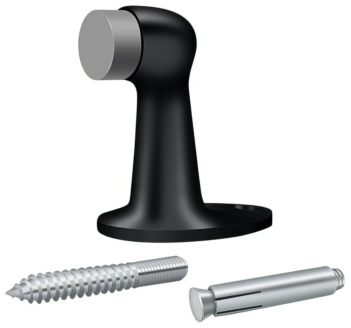 Deltana FDB278U19 paint black floor stop