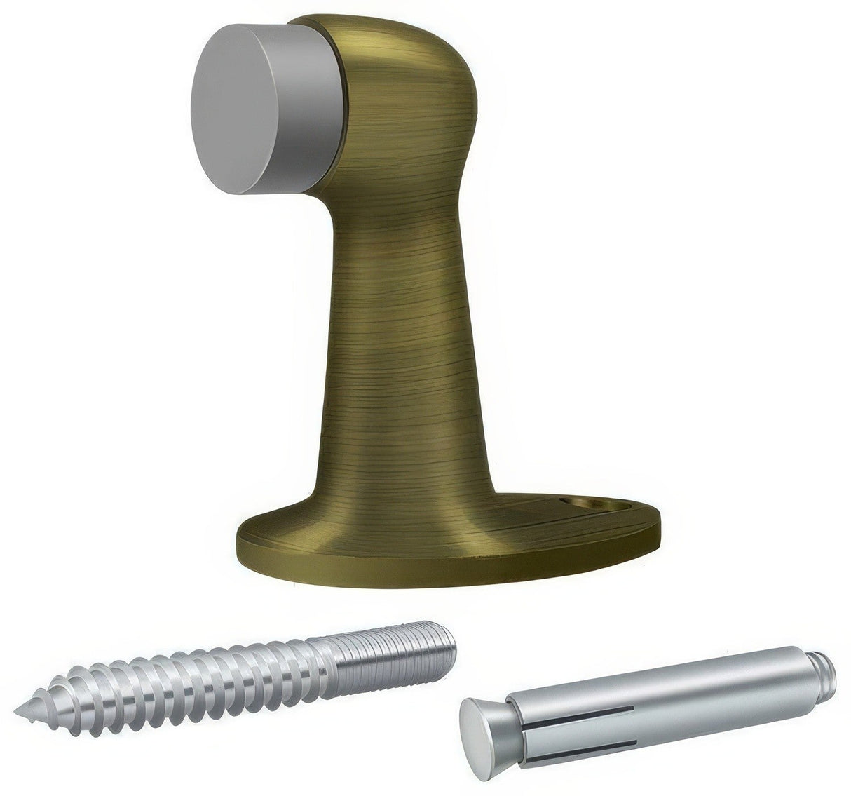 Deltana FDB278U5 antique brass floor stop