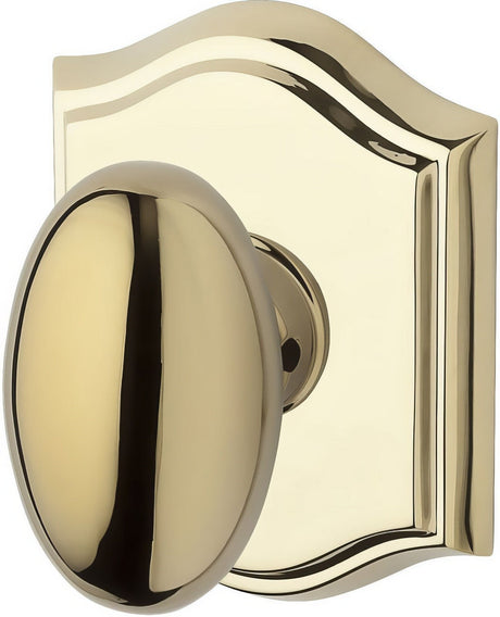 Baldwin FDELLTAR003 polished brass dummy door knob