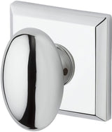 Baldwin FDELLTSR260 polished chrome dummy door knob