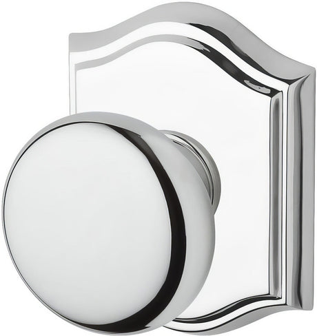 Baldwin FDROUTAR260 polished chrome dummy door knob