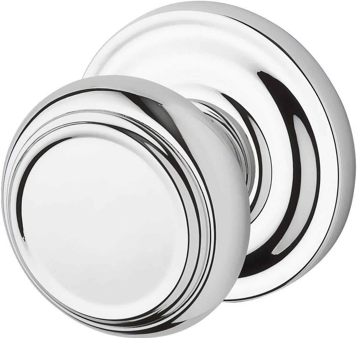 Baldwin FDTRATRR260 polished chrome dummy door knob