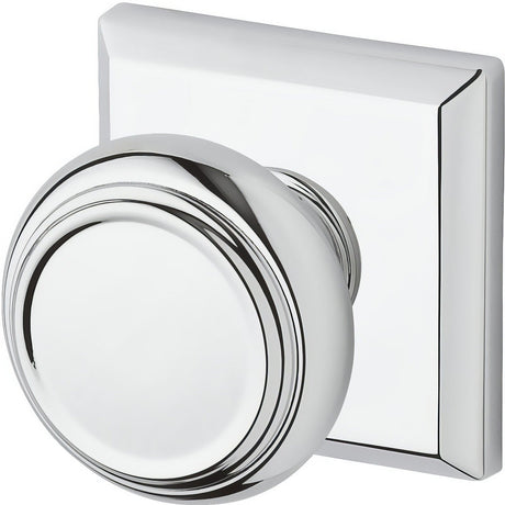 Baldwin FDTRATSR260 polished chrome dummy door knob