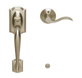 Schlage FE285CAM619ACCRH satin nickel electronic keypad lower half handleset