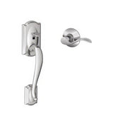 Schlage FE285CAM625ACCLH bright chrome electronic keypad lower half handleset