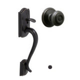 Schlage FE285CAM716GEO aged bronze electronic keypad lower half handleset