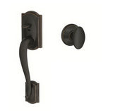 Schlage FE285CAM716SIE aged bronze bottom half handleset