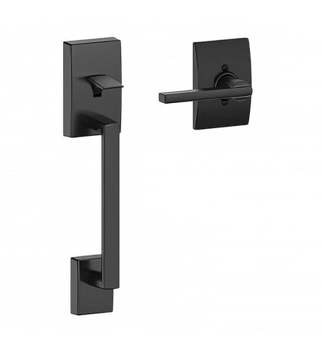 Schlage FE285CEN622LATCEN matt black electronic keypad lower half handleset