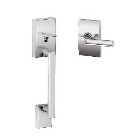 Schlage FE285CEN625BRWCEN bright chrome bottom half handleset