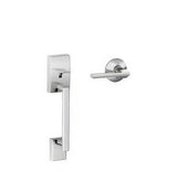 Schlage FE285CEN625LAT bright chrome electronic keypad lower half handleset