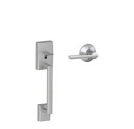 Schlage FE285CEN626LAT satin chrome electronic keypad lower half handleset