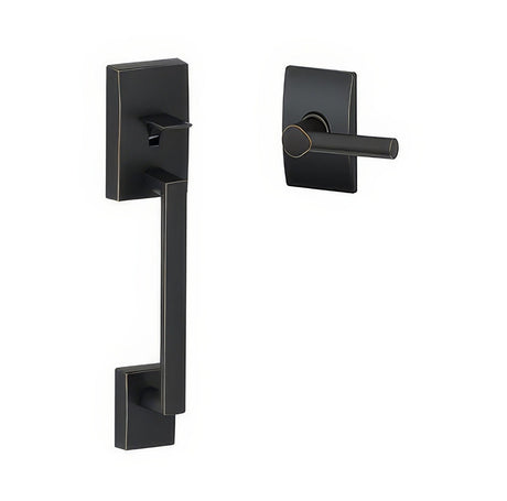 Schlage FE285CEN716BRWCEN aged bronze bottom half handleset