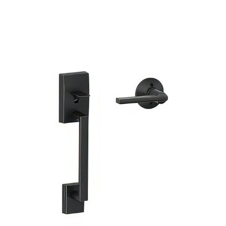 Schlage FE285CEN716LAT aged bronze electronic keypad lower half handleset