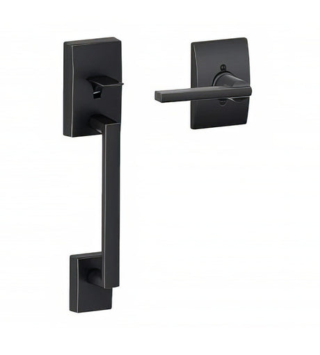 Schlage FE285CEN716LATCEN Century, Electronic Security, Latitude electronic keypad lower half handleset, additional view