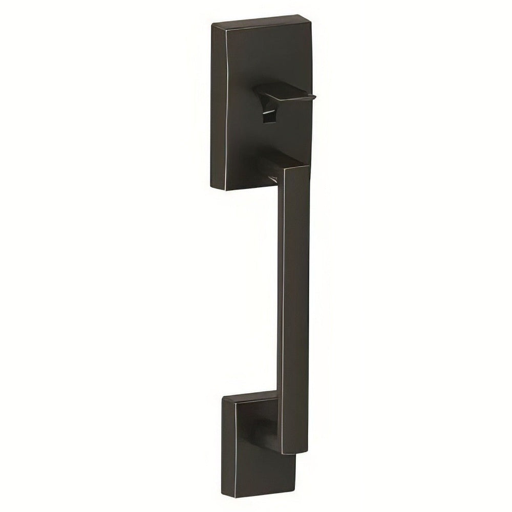 Schlage FE285CEN716PLY aged bronze bottom half handleset
