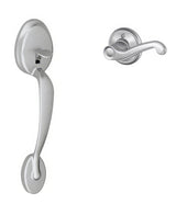 Schlage FE285PLY626FLALH satin chrome electronic keypad lower half handleset