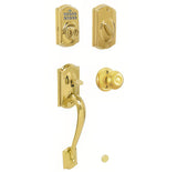 Schlage FE365CAM505GEO Camelot, Electronic Security, Georgian electronic keypad handleset, additional view