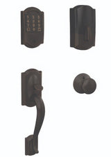 Schlage FE489WBCCAM716PLY aged bronze touchscreen deadbolt