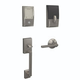 Schlage FE489WBCCEN619LAT satin nickel touchscreen deadbolt
