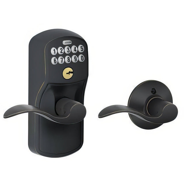 Schlage FE575PLY716ACC Electronic Security keypad entry door knob, additional view