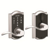 Schlage FE695CAM625ACC bright chrome keyless deadbolt