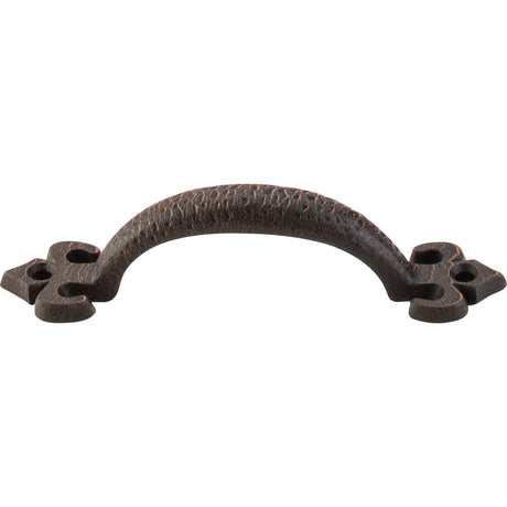Top Knobs M268 Fleur 4 1/16" Center to Center Bar Pull Rust