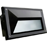 Dabmar Lighting FG2010-B black brick/step/wall light