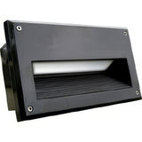 Dabmar Lighting FG2020-B black brick/step/wall light