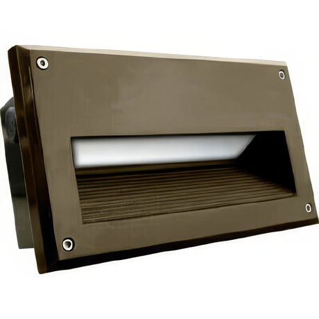 Dabmar Lighting FG2020-BZ bronze brick/step/wall light