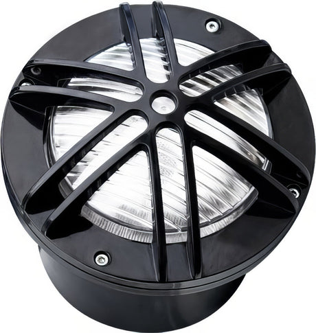 Dabmar Lighting FG327-L9-30K-B black in ground well light