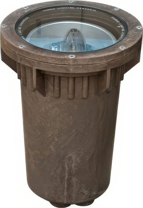 Dabmar Lighting FG4300-L25F-27K-BZ bronze in ground well light