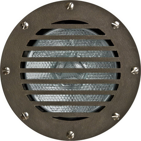 Dabmar Lighting FG4400-WBS weathered brass in ground well light