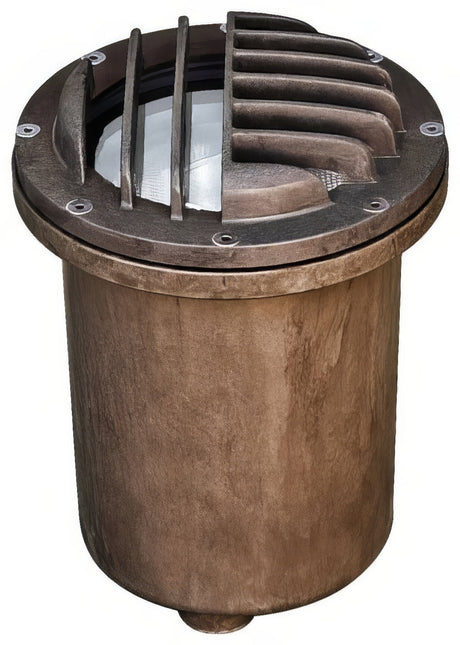 Dabmar Lighting FG4460-L25F-27K-BZ bronze in ground well light