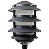 Dabmar Lighting FG5100-B black pagoda light