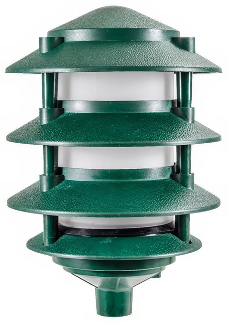 Dabmar Lighting FG5100-L12-30K-G green pagoda light