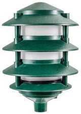 Dabmar Lighting FG5100-L12-30K-G green pagoda light