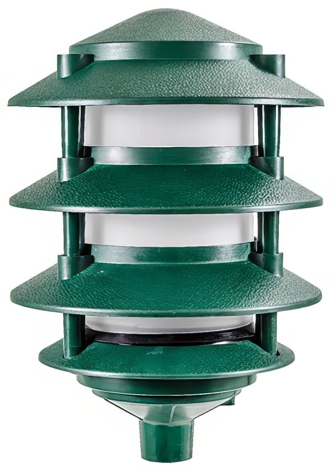 Dabmar Lighting FG5100-L12-40K-G green pagoda light