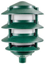 Dabmar Lighting FG5100-L6-30K-G green pagoda light