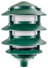 Dabmar Lighting FG5100-L9-27K-G green pagoda light