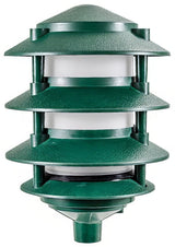 Dabmar Lighting FG5100-L9-40K-G green pagoda light