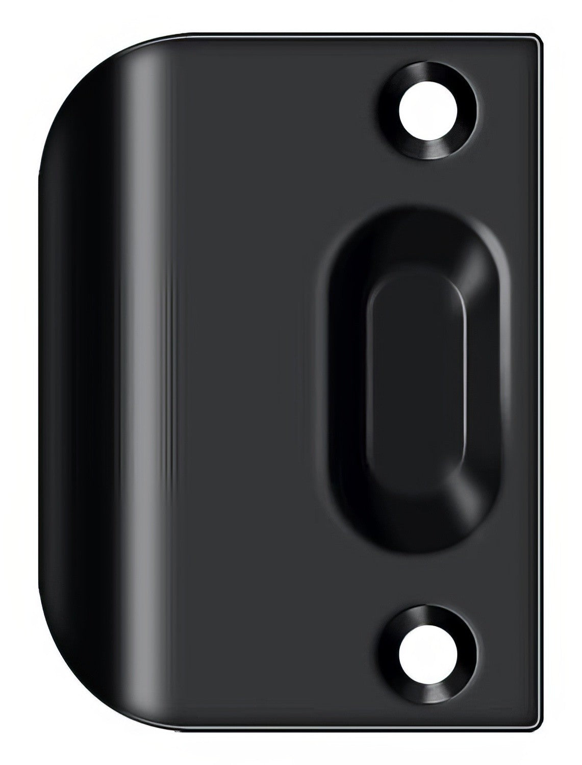 Deltana FLSP335U19 flat black roller catch