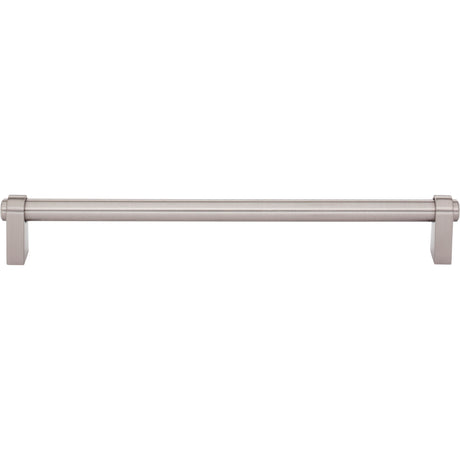 Top Knobs TK3214BSN Lawrence 8 13/16" Center to Center Bar Pull Brushed Satin Nickel