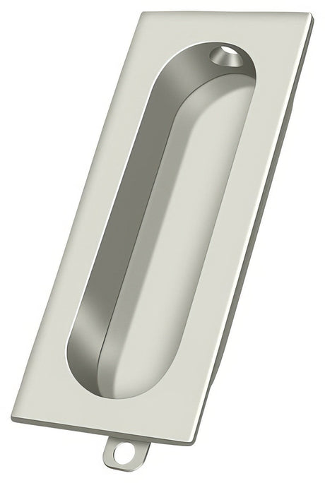 Deltana FP222U14 polished nickel flush pull