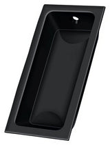 Deltana FP227U19 paint black flush pull