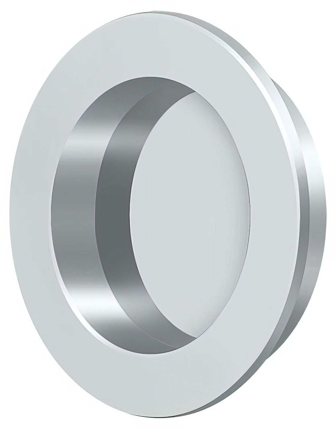 Deltana FP238U 2-3/8" Diameter Pocket Door Round Flush Pull