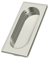 Deltana FP4134U14 polished nickel flush pull