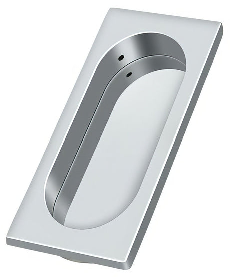Deltana FP4134U26 polished chrome flush pull