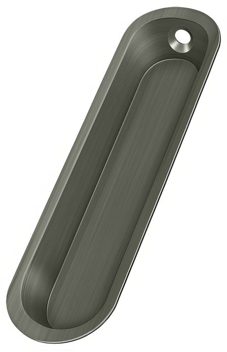 Deltana FP828U15A antique nickel flush pull