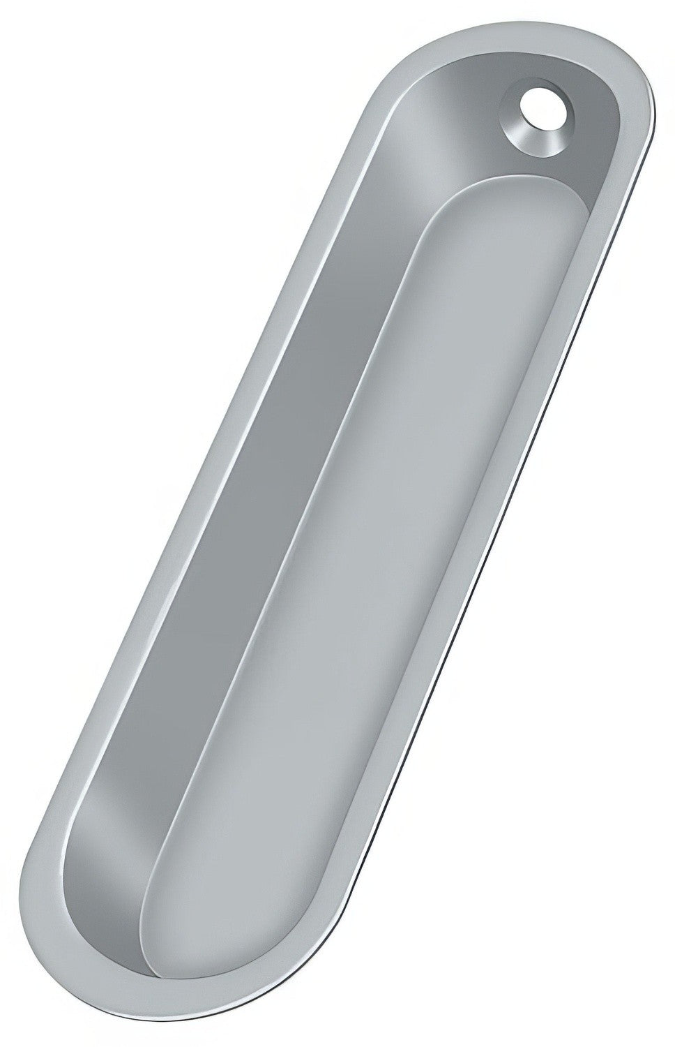 Deltana FP828U26D brushed chrome flush pull